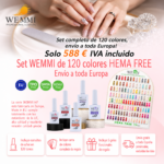 Serie HF Esmaltes WEMMI 120 colores