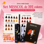Serie Tintes MISSCOL 101 colores