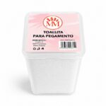 Toallita para pegamento blanco