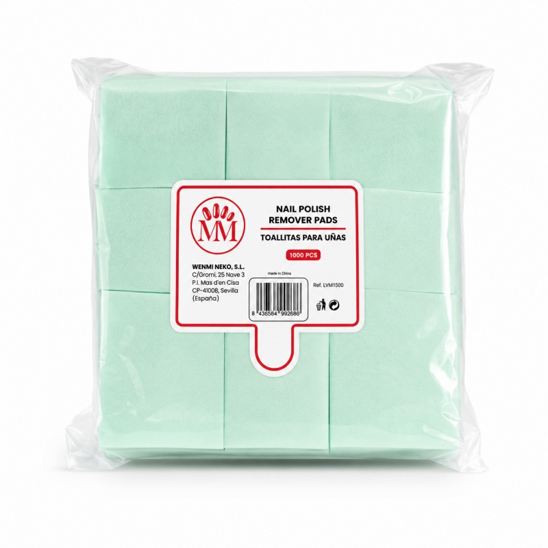 ToallUnas-menta-3.03 Toallitas para uñas menta - Image 1