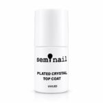 Semi Nail Plated Crystal Top Coat