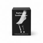 Recambio para soporte de pedicura negro