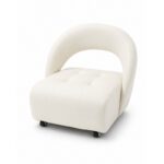 Silla de espera blanca