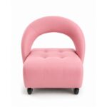 Silla de espera rosa