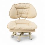 Taburete grande beige
