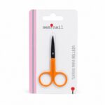 Tijeras de belleza naranja