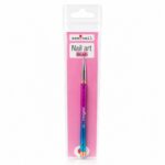 Pincel liner fino para nail art 11mm azul morado