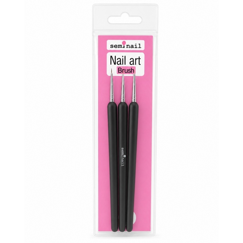 nb-035-set-de-3-pinceles-negros-para-nail-art Set de 3 pinceles negros para nail art - Image 1
