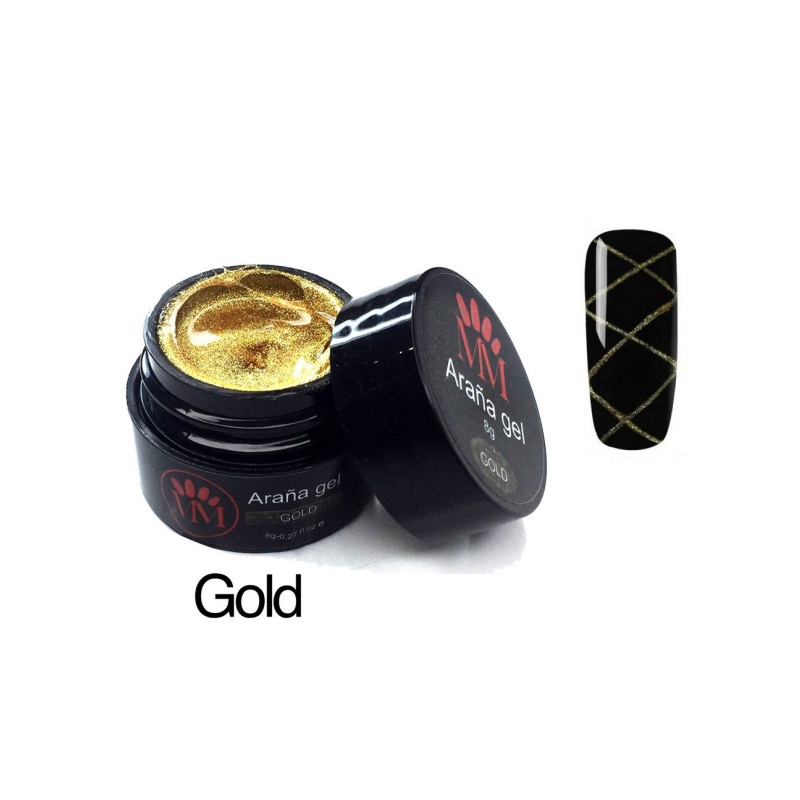 Arana-Gel-8-g.-Gold-NA-ARAGELGOLD-350-EUR.jpg Araña Gel 8 g. Gold-NA-ARAGELGOLD - Image 1