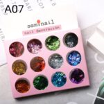 Decoraci n manicura 12 elementos A7-NA