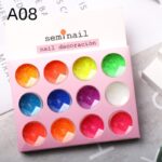 Decoraci n manicura 12 elementos A8-NA