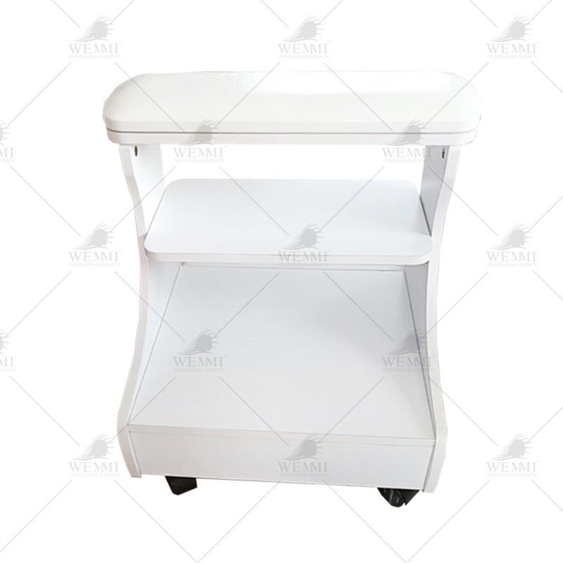 Mueble-reposa-pies-para-pedicura-Blanco-80-EUR.jpg Mueble reposa pies para pedicura Blanco - Image 1
