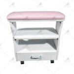Mueble reposa pies para pedicura Rosa