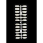 Muestrario u as forma cuadrada natural 120 pzs-NA