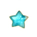 Paleta para mezclar colores estrella turquesa