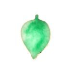 Paleta para mezclar colores hoja verde