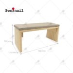 Reposa brazo estilo Zen color marr n claro-NA-COJMARCL