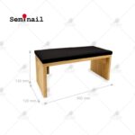 Reposa brazo estilo Zen color negro-NA-COJNEGRO