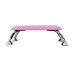 Soporte manicura pedicura acolchado rosa
