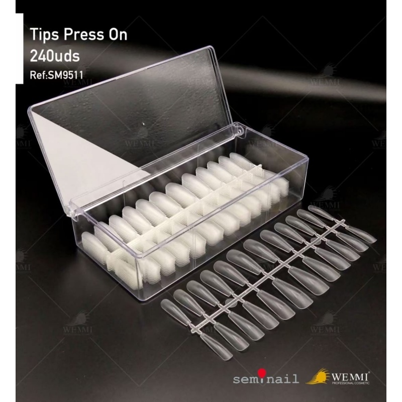 Tips-press-on-240-unds.-Ref.-SM9511-NA-TPSPRESSON9511-350-EUR.jpg Tips press on 240 unds. Ref. SM9511-NA - Image 1