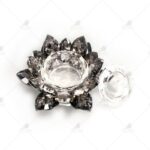 Vasito cristal flor negro-COM-VACRIFLORNEG