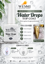 Características y modo de uso de Top Coat Water Drops 10 ml