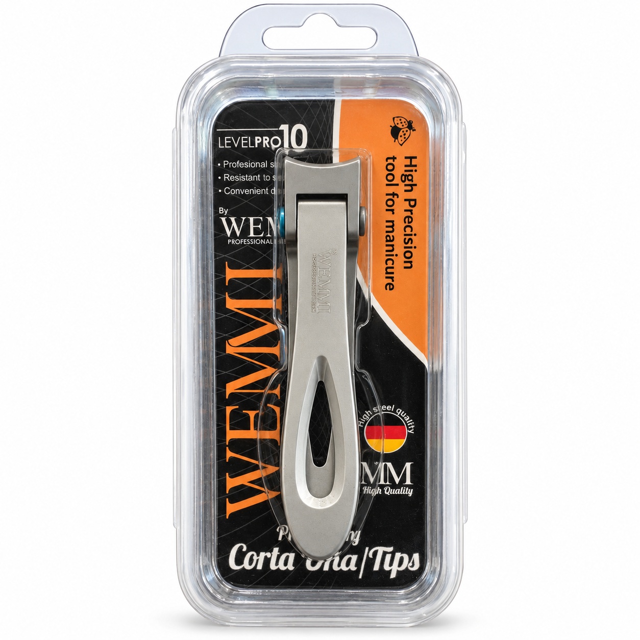 Cortatips-Plata-6.05-EUR Cortador de uñas y tips plateado - Imagen 1